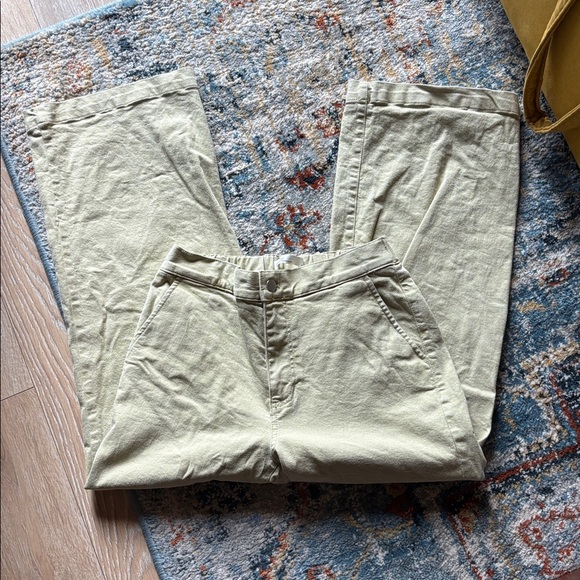 OAK + FORT Green Jeans - Picture 2 of 9